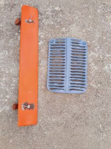 massey 35 bonnet lid & grille