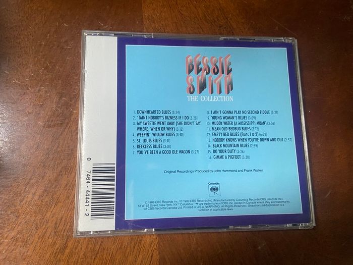 Bessie Smith The Collection CD