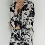 Zara Cow Print Blouse - Size S Image 6