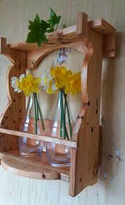 Rustic wall or stand flower / plant propagation