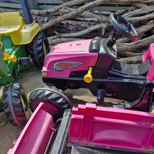 kids tractors x 2