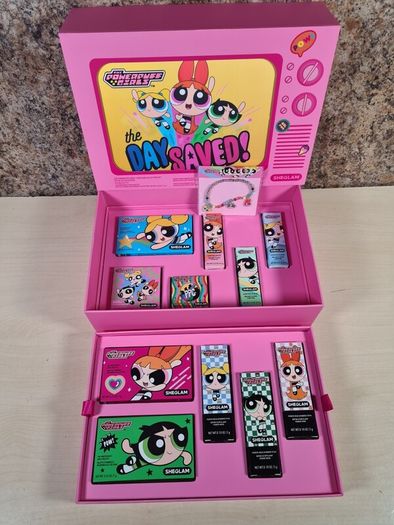 Sheglam X Powerpuff Girls Collection Make Up Box Set Brand New