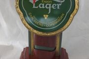Vintage Carslberg advertising display font ,,working,,see pictures for condition, sold as is, great patina,, collectors item, nice in any home bar or man cave pub restaurant etc ,buyer collects or pays postage thank you, sold as is.