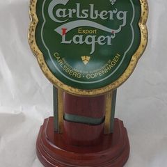 Vintage Carslberg advertising display font ,,working,,see pictures for condition, sold as is, great patina,, collectors item, nice in any home bar or man cave pub restaurant etc ,buyer collects or pays postage thank you, sold as is.
