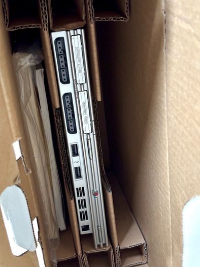 Original Sony PlayStation 2 Slimline Console in Satin Silver Boxed and Beautiful