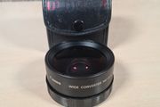 CANON WC-DC52 0.7x wide converter camera lens