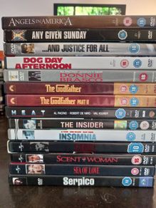 Al Pacino Dvd Collection Bundle Godfather Donnie Brasco Heat Serpico Etc