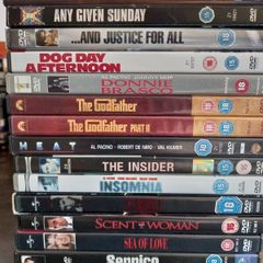 Al Pacino Dvd Collection Bundle Godfather Donnie Brasco Heat Serpico Etc