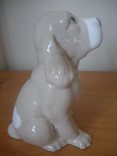 Two Beautiful Miquel Requena Porcelain Dogs