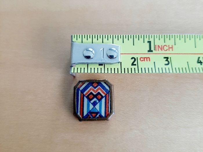 Vintage mini button