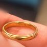 Vintage 18ct gold ring, new old stock Image 3