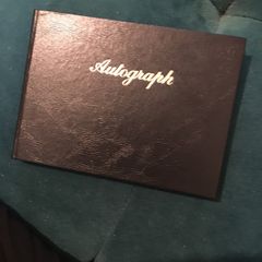 Autograph Book