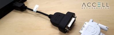 Accell UltraAV DisplayPort to DVI-D Active Single-Link Adapter