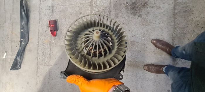 mercedes w126 blower motor