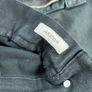 WRANGLER Larston Black Denim Mens Straight Jeans W36 L32 Image 9