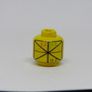 Lego Minifigure Yellow Factory Test Print Head Printer Alignment Print Head Prototype Image 3