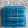 AAA Battery Box Storage Case Container 4x batteries Blue Image 4
