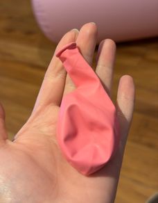 Pink balloons