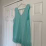 Dunnes Stores Blue Lace Vest Top Image 9