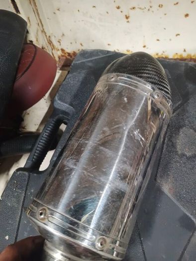 bike exhaust end cans