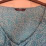 Brand New blue floral Bm top size UK22 EU50 postage included Image 3