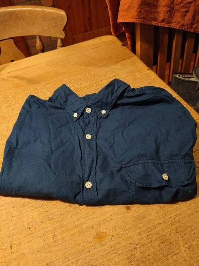Men's Next Navy long sleeve shirt.