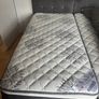 Two matching Single Divan bed and headboard / 2 single mattress Image 2