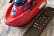 spiderman and jet ski