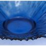 Mid Century Sklo Union Pavel Panek Blue Glass Bowl Image 4