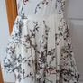 Dress, cream grey and orange Image 8