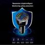 120W Fast Car Charging 4 Usb Digital Display 4-in-1 PD Mobile Phone Charging Image 2