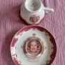 Queen Elizabeth II The Royal Crest, Tea & Saucer Set Image 2