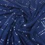 Navy Blue Lehenga Choli with Embroidery & Sequence Work - Un stitched (Size: XS-S-M-L) Image 8