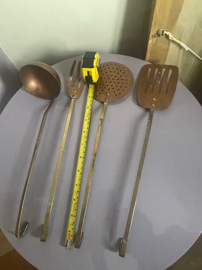 Copper/brass cooking utensils