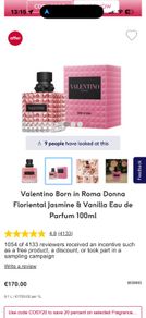 VALeNTINO Donna 100ml parfum for her