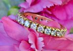 Vintage 1.8ct Diamond Eternity Ring / Wedding Band - 18ct