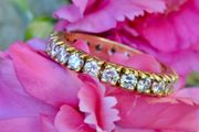 Vintage 1.8ct Diamond Eternity Ring / Wedding Band - 18ct