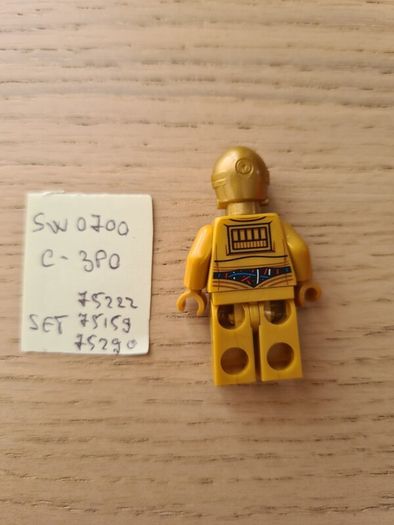 lego sw0700 C-3PO, set 75222, 75159, 75290