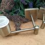 Vintage Massive gilded metal Wall Sconces Image 2