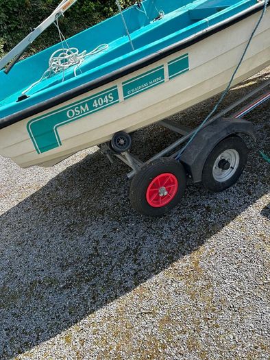 OSM 13ft 5in 404 fibreglass clinker boat