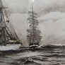 Vintage Ship Print Image 7