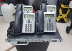 Cisco C2811 Callmanager Express IP Phone System with 4 handsets