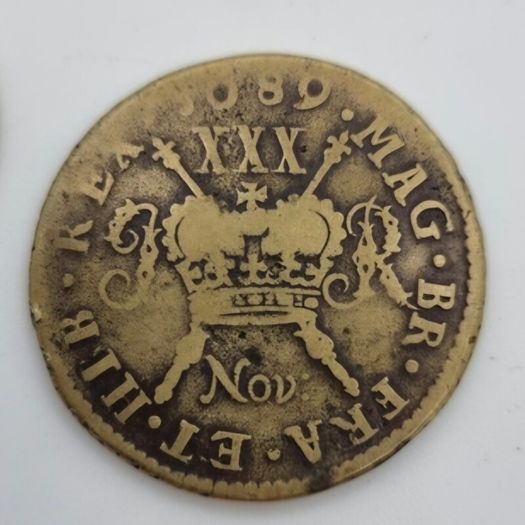 "Gun Money" Coin 1689