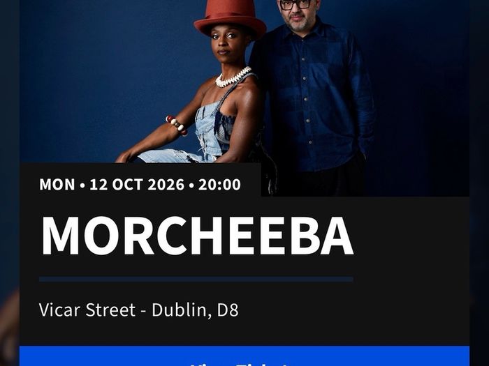 2x Morcheeba Tickets