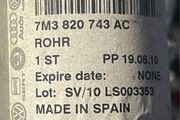 Genuine Volkswagen,Seat ,Ford AC Low pressure line