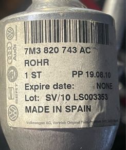 Genuine Volkswagen,Seat ,Ford AC Low pressure line