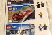Lego City set 60138 minifigures from parts 1,2,3.