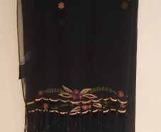 New shawl/scarf with beads tag attached
