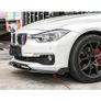 Front Bumper Splitter Lip For BMW 3 Series F30 F35 2012-2015 Body Kit Spoiler Splitter ABS Bumper Canard Lip Protector Cover Image 5