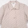Gerard Darel Beige Cream Polka Dot Tailored Longline Coat Jacket 36-38EU Image 8